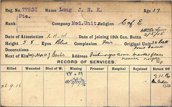 Service Record