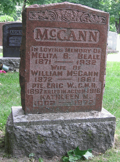 Grave marker