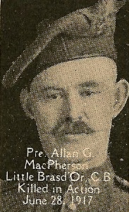 Photo of Allan George MacPherson