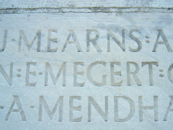 Inscription on the Vimy memorial