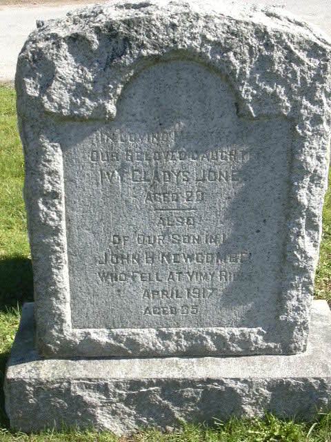 Grave marker