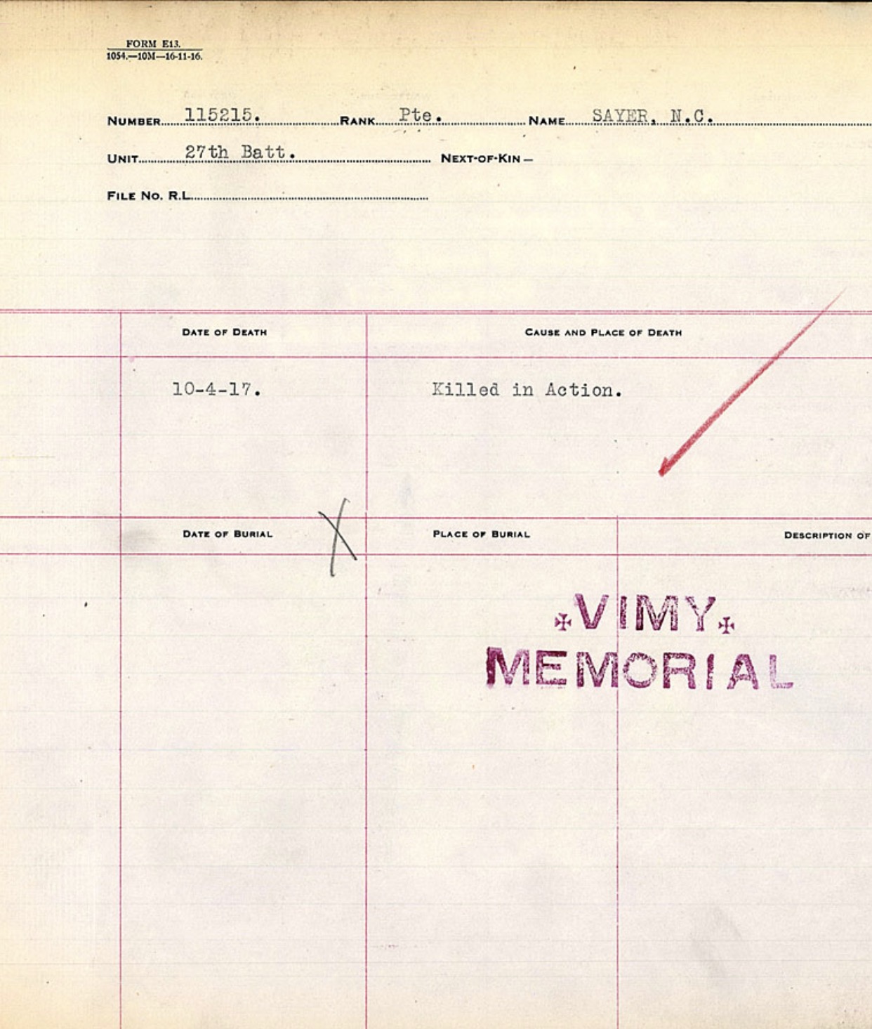 Circumstances of Death Registers