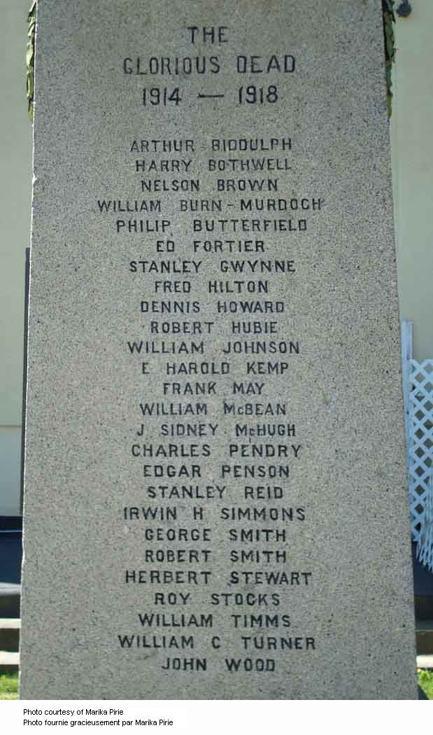 Creston War Memorial