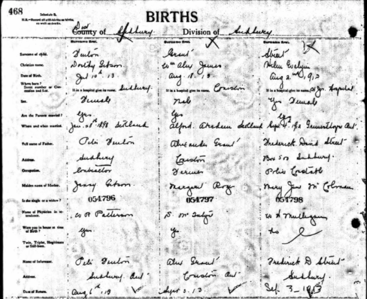 Birth Certificate