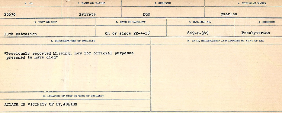 Circumstances of death registers