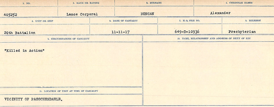 Circumstances of death registers