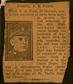 Newspaper clipping