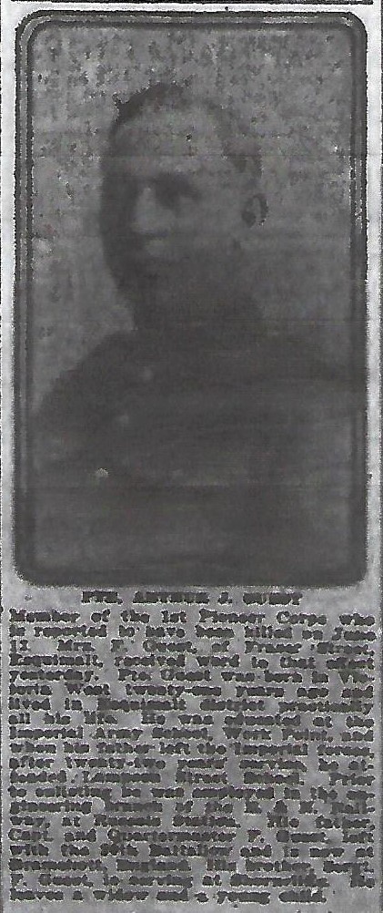 Newspaper clipping