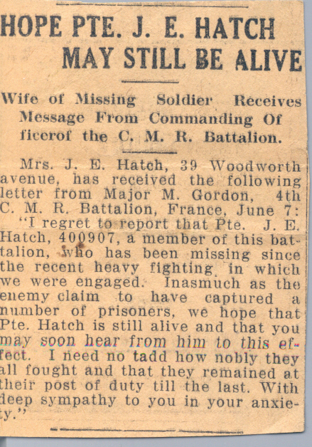 Press clipping 2 - Missing