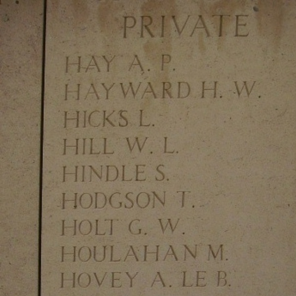 Inscription on Menin Gate Memorial