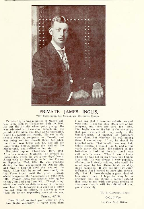 Photo of JAMES INGLIS