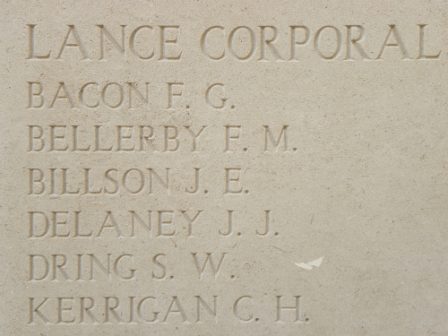 Inscription on Menin Gate Memorial