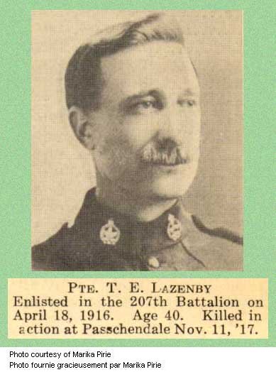 Photo of Thomas Edwin Lazenby