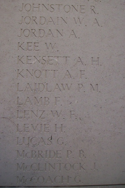 Inscription on Menin Gate
