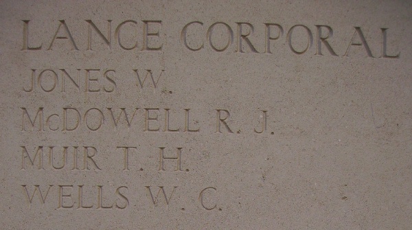 Inscription on Menin Gate