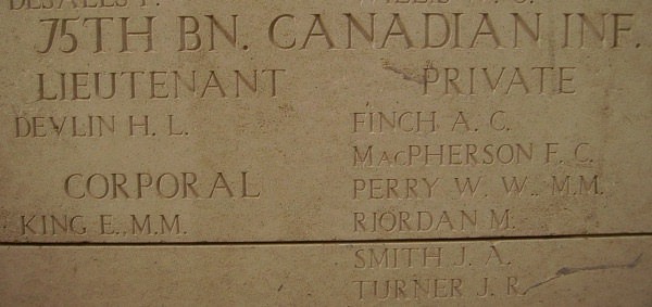 Inscription on Menin Gate Memorial