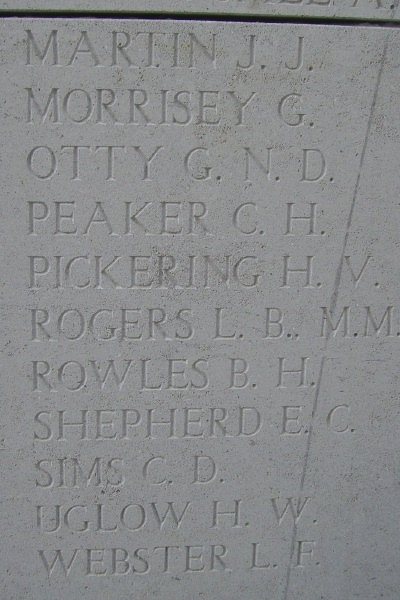 Inscription on Menin Gate