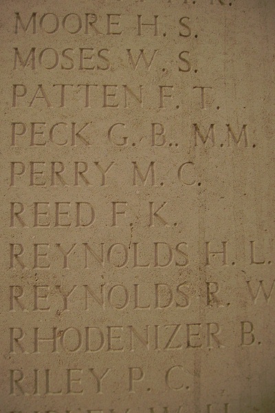 Inscription on Menin Gate Memorial