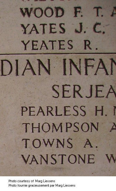 Inscription on Menin Gate (Ypres) Memorial