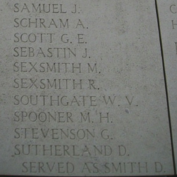 Inscription on Menin Gate Memorial
