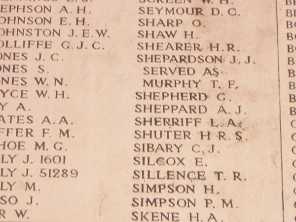 Inscription on the Menin Gate memorial