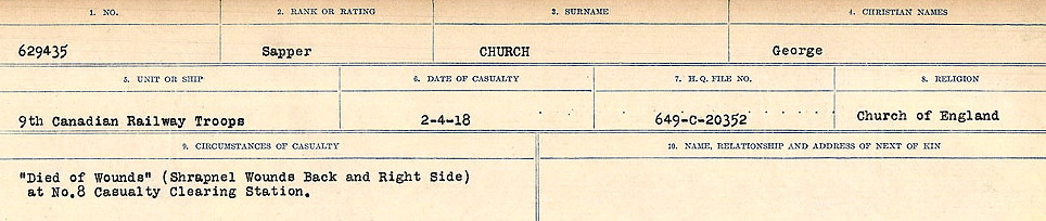 Circumstances of Death Registers