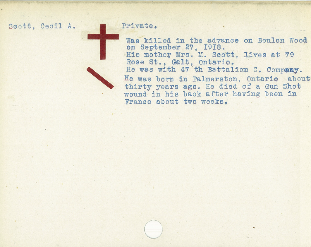 Photo of CECIL ALBERT SCOTT