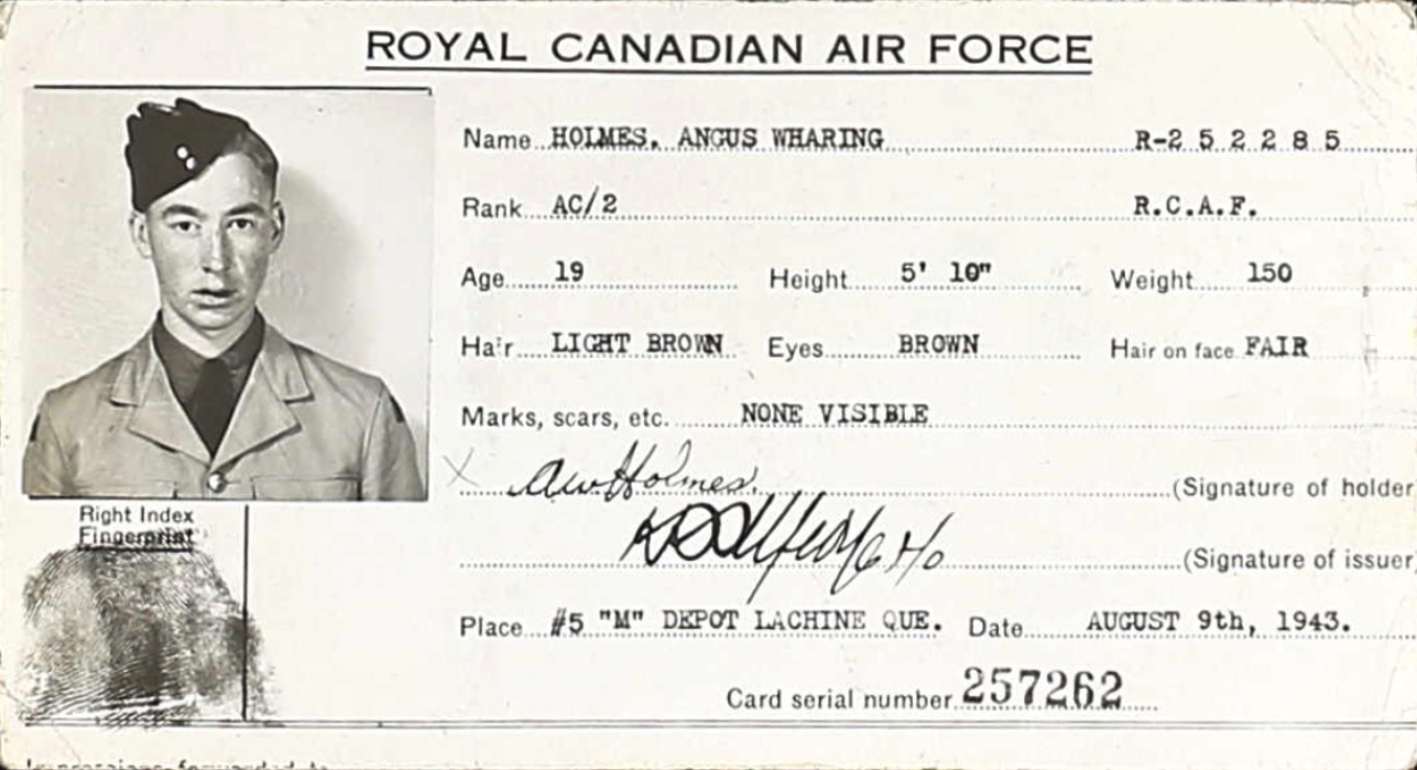 Photo of ANGUS WHARING HOLMES