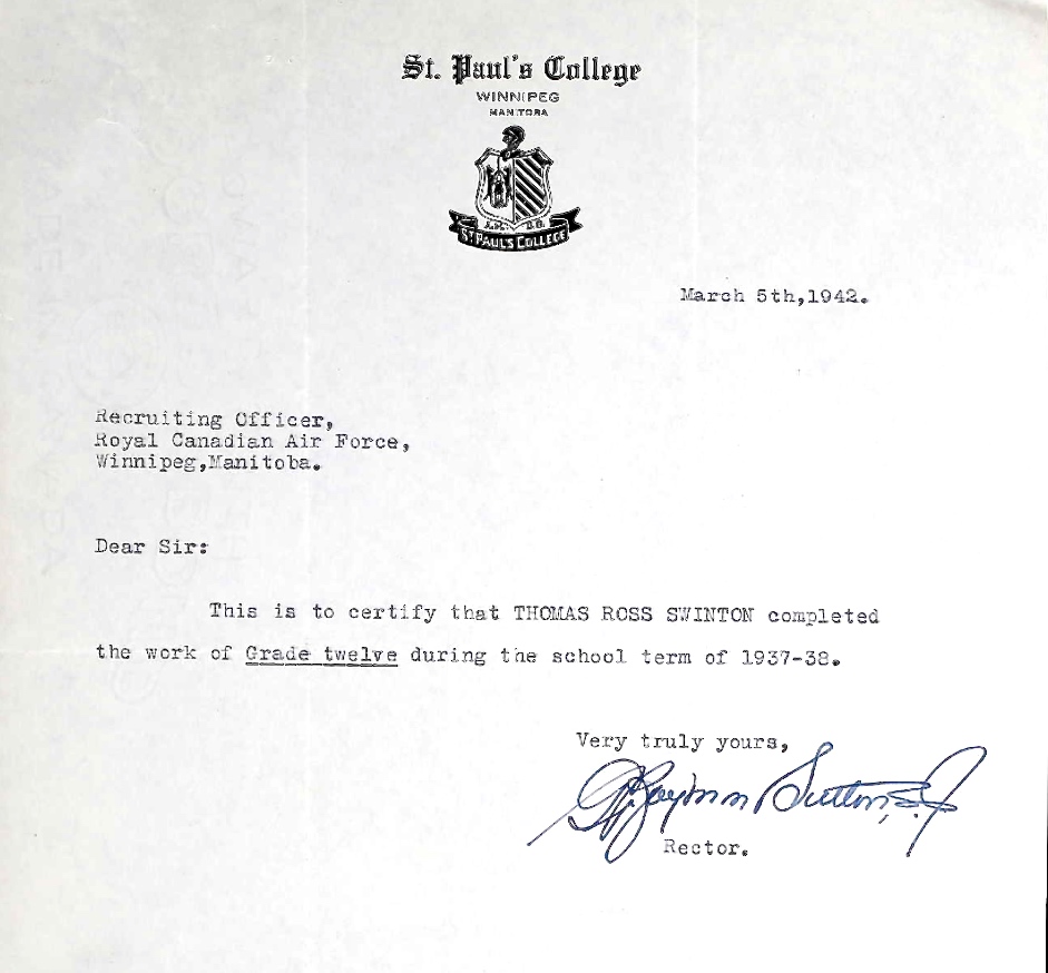 Letter of recommendation