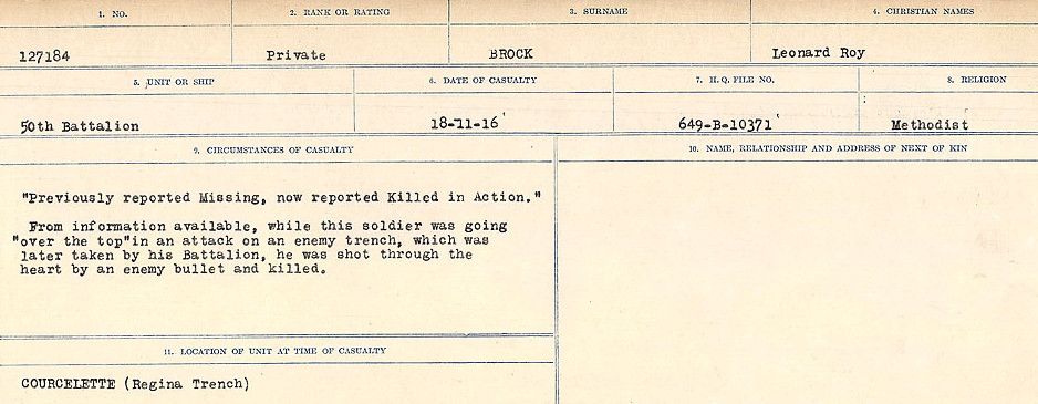 Circumstances of Death Registers