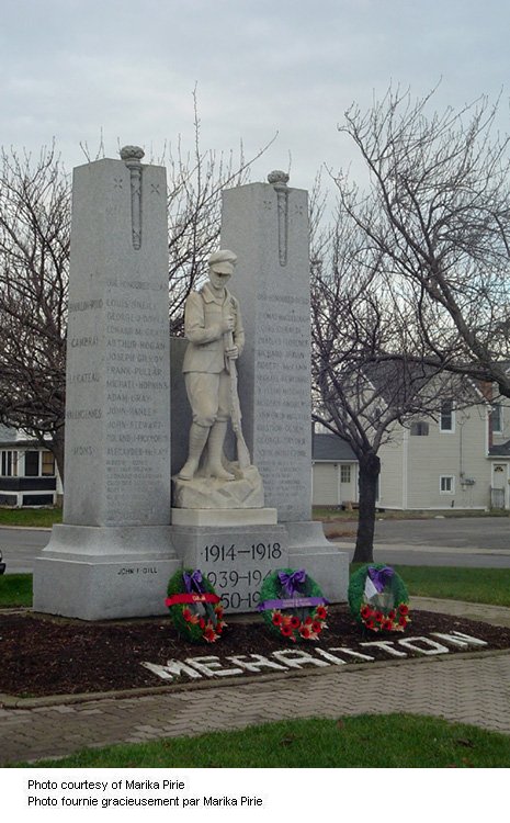 Merritton Ontario War Memorial