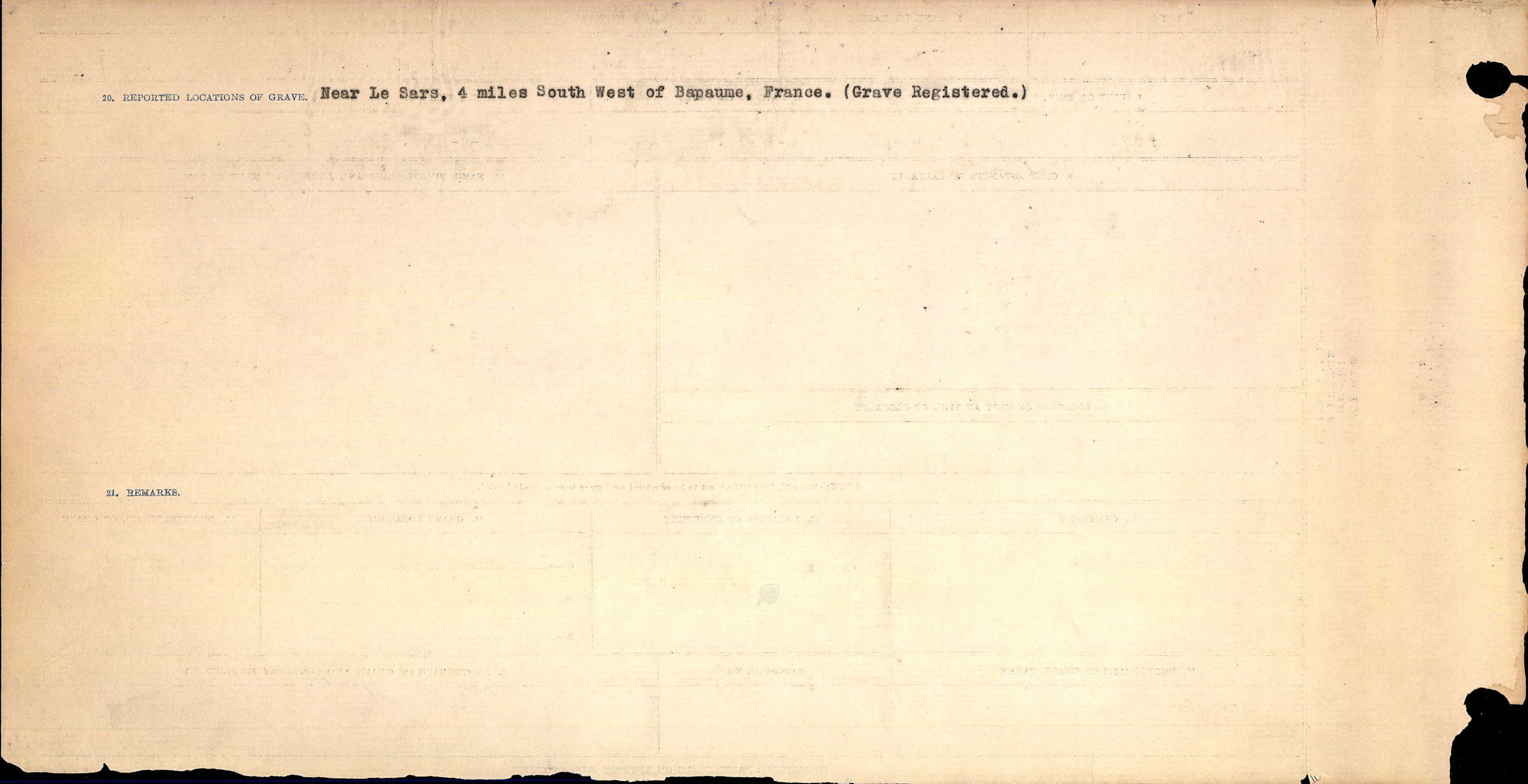 Circumstances of Death Registers