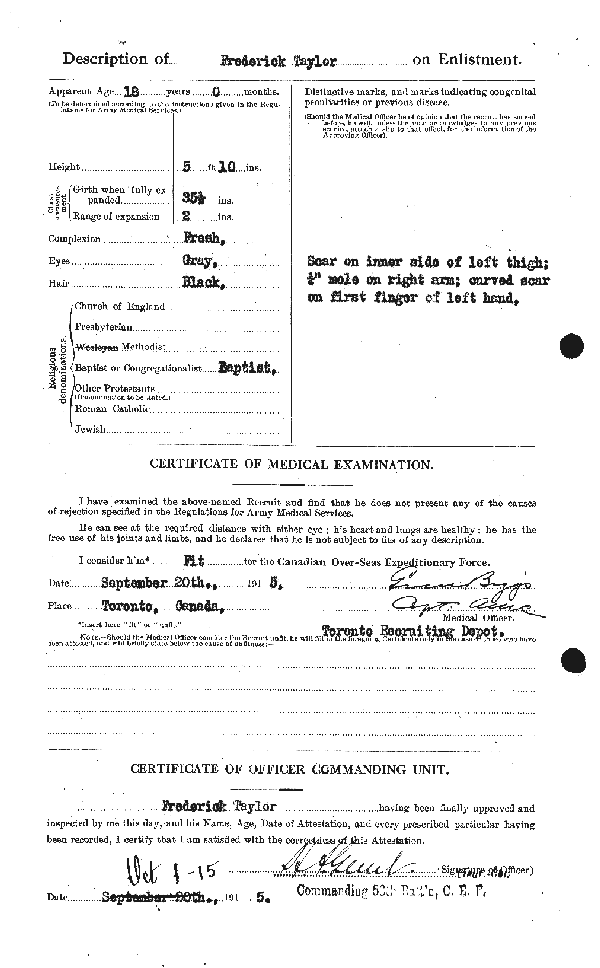 Attestation Paper (page 2)