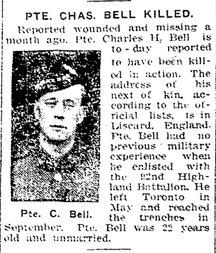 Photo de Charles William Henry Bell