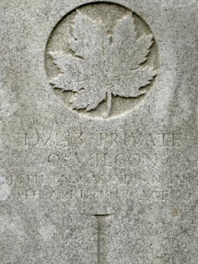 Grave marker