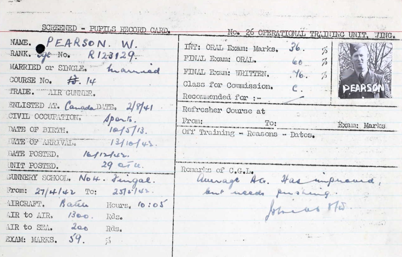 Photo of WILLIAM PEARSON