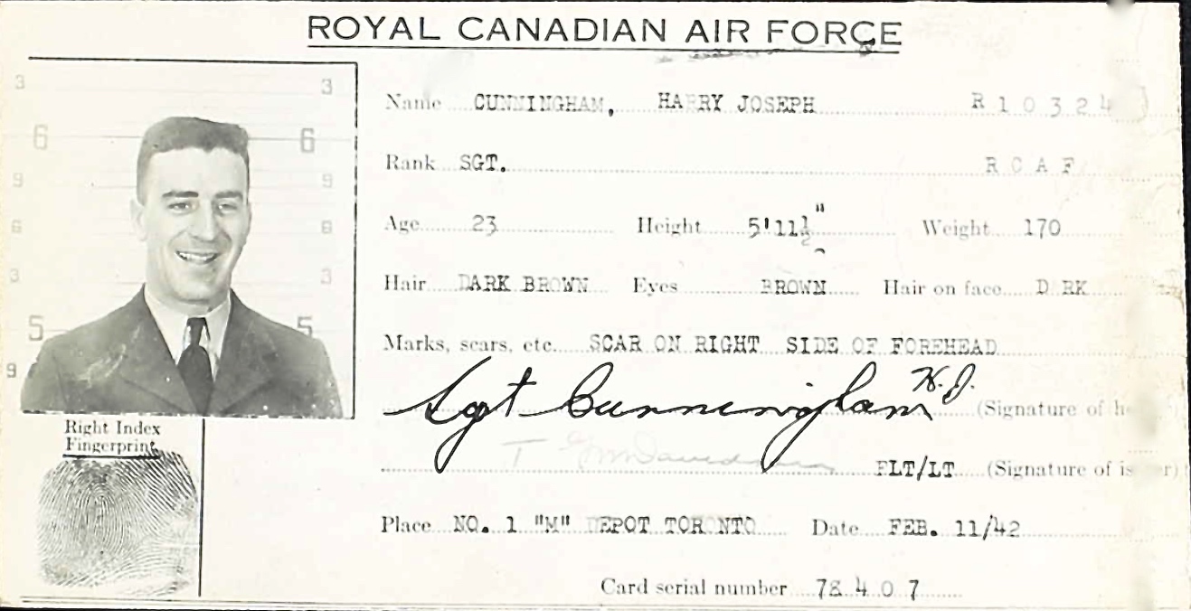 Photo of HARRY JOSEPH CUNNINGHAM