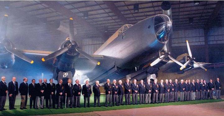 Restored RAF Halifax NA337