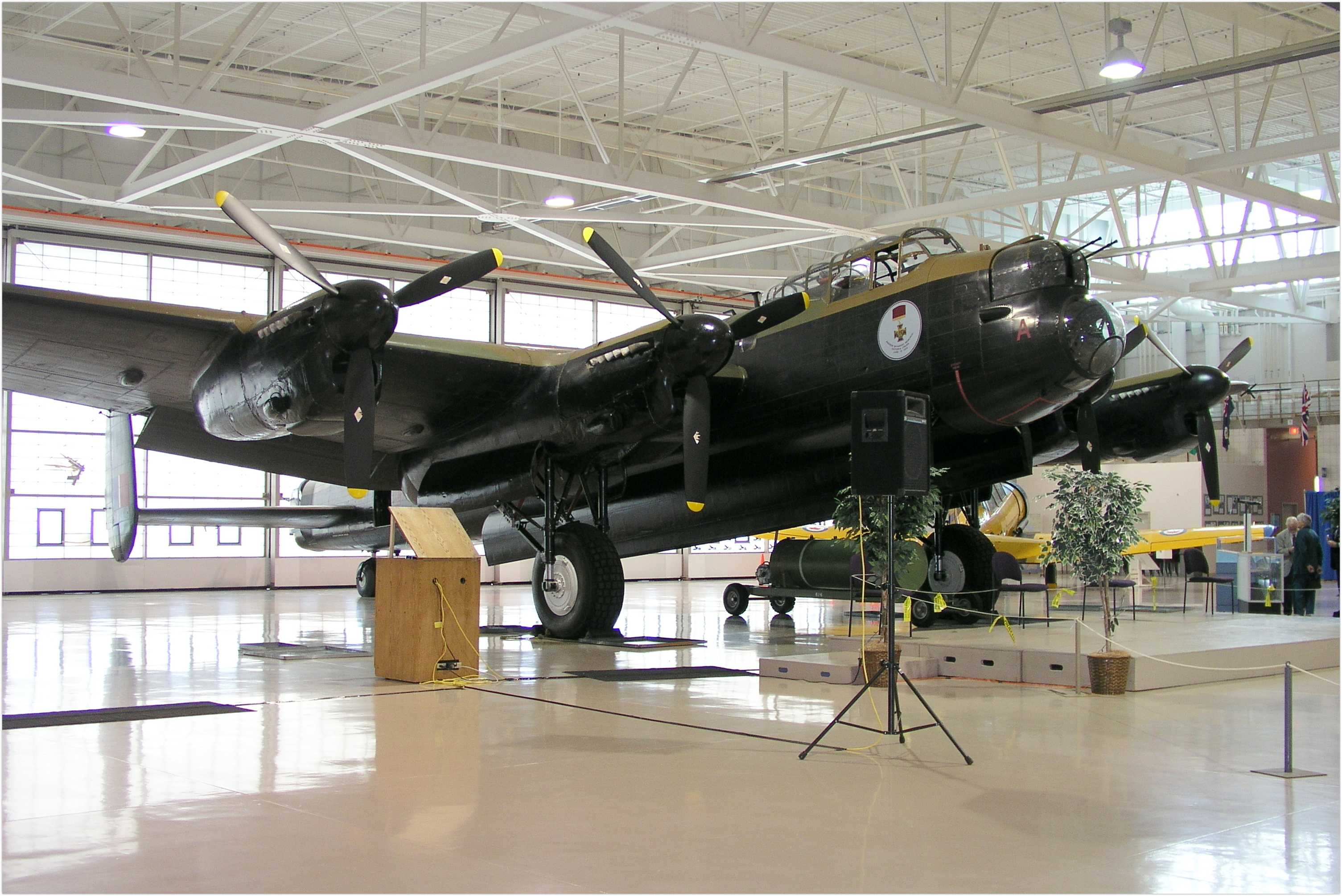 Restored RCAF Lancaster FM213