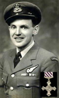 Photo of RAF F/LT Navigator Alfred George Rowe DFC