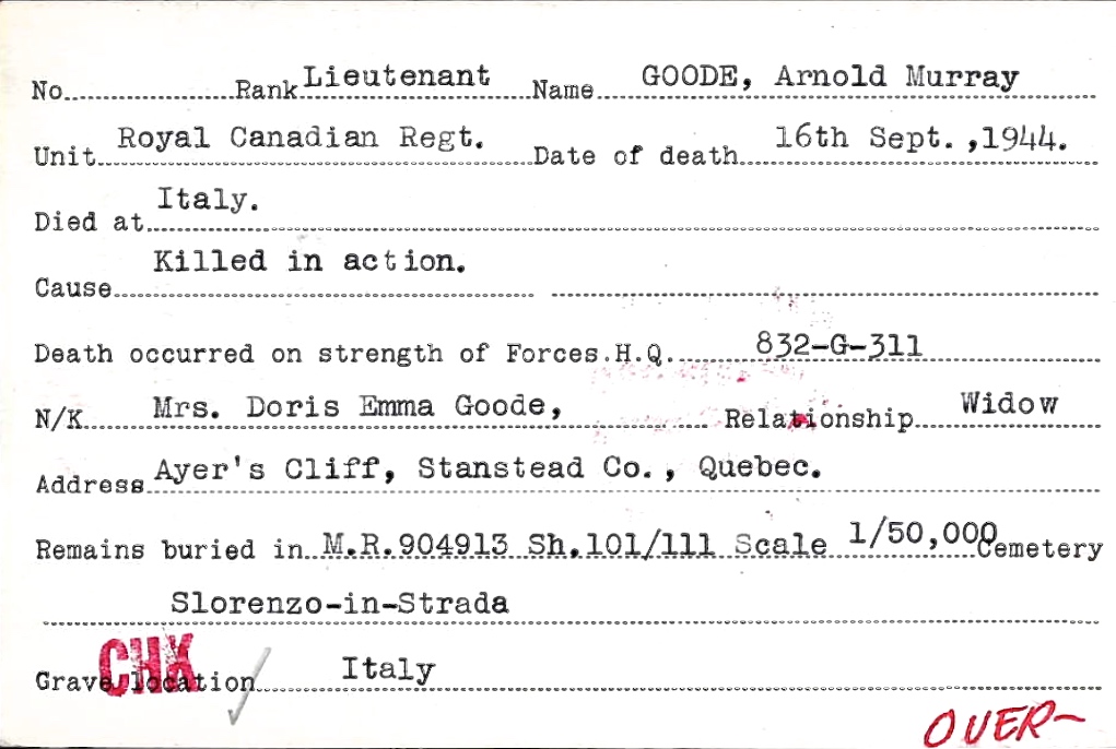 Circumstances of death registers