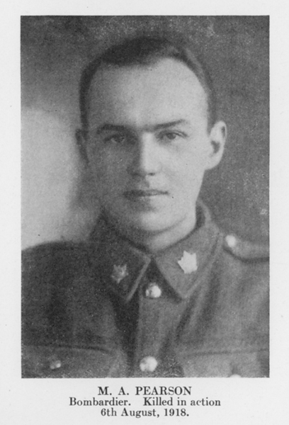 Photo de Marshall Alfred Person