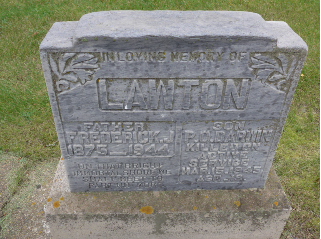 Grave marker