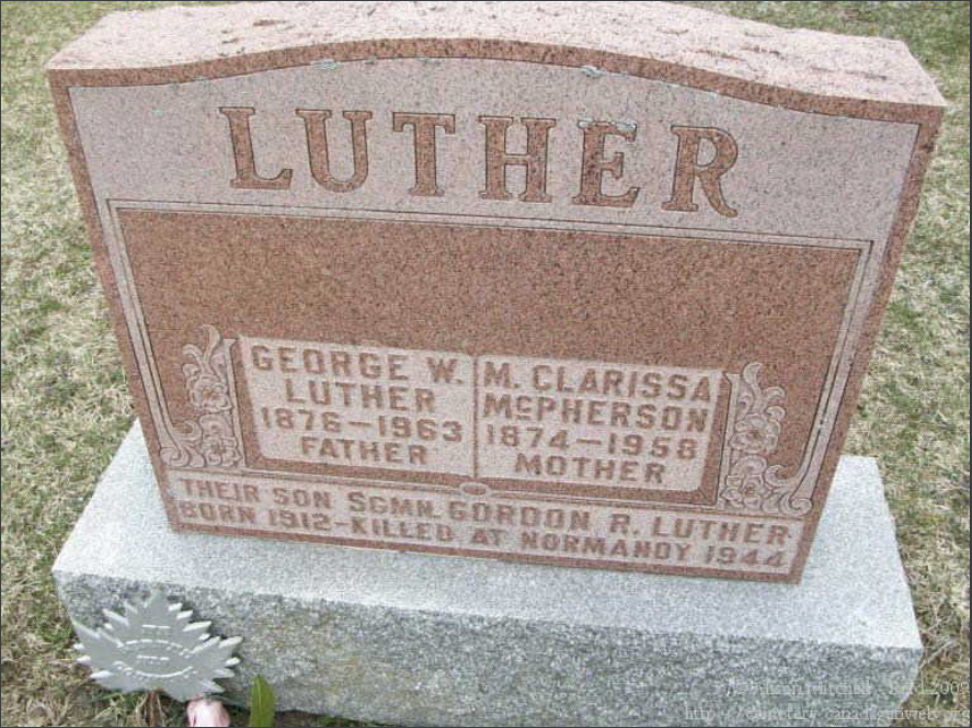 Grave marker