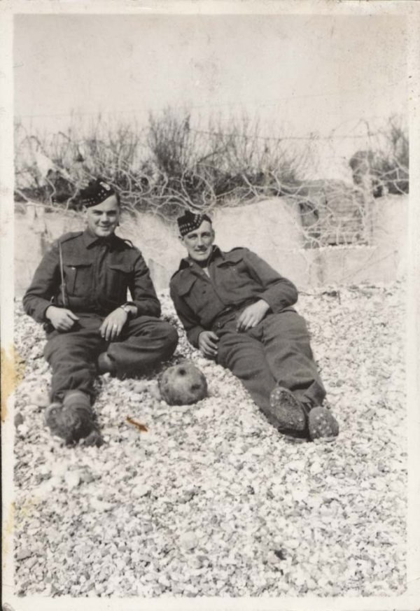 Harold McGregor and comrade