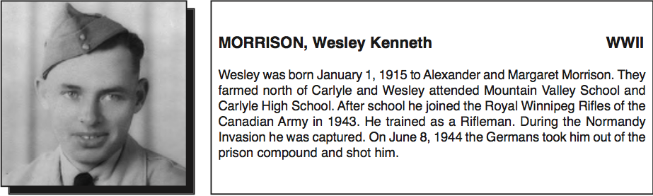 Photo of Wesley Morrison