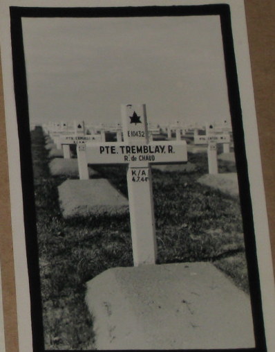 Temporary Grave Marker