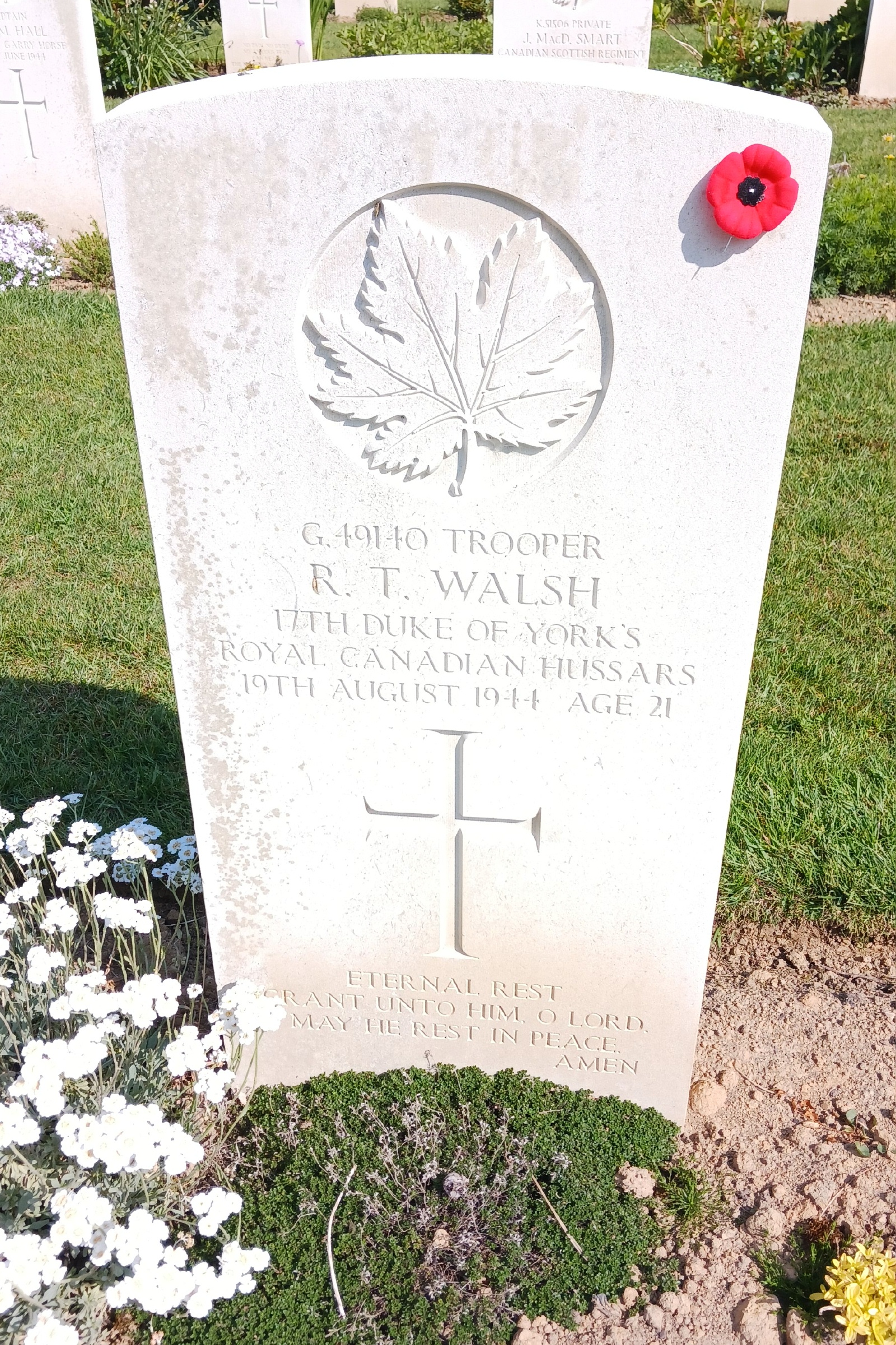 Grave marker