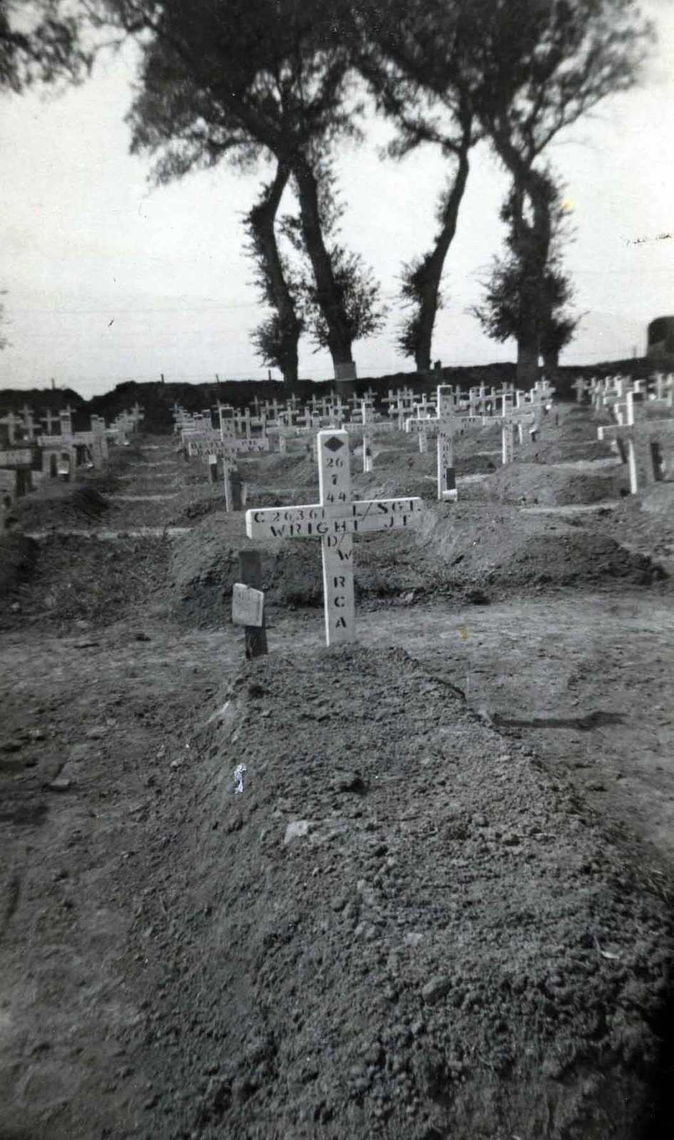 Temporary Grave Marker