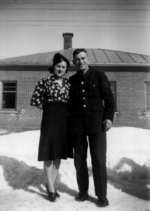 Photo of Joseph and his sister-in-law